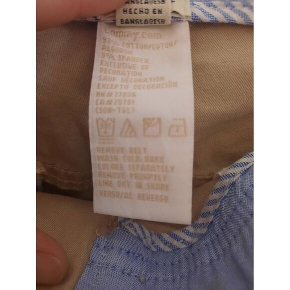 Tommy Hilfiger Pants Womens Size 10 Stretch Khaki Janie Fit Flap Pockets - Picture 4 of 4